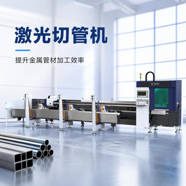 激光切管机如何提升金属管材加工效率